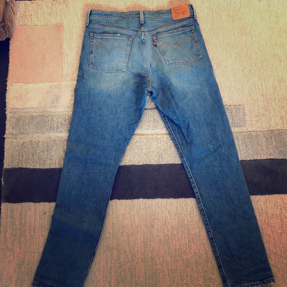 High Waisted 501 Skinny Stretch Sz. 30 ❤️